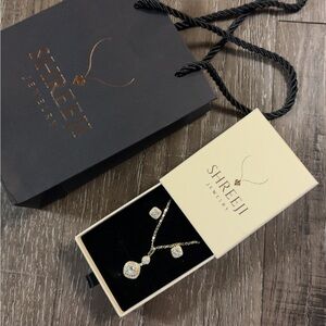 Gold and Silver Necklace Set